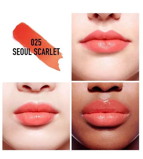 dior 025 seoul scarlet|Dior lip glow.